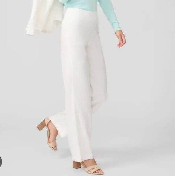 J. MCLAUGHLIN CARTER LINEN BLEND PANTS, SIZE 14, NWT 198