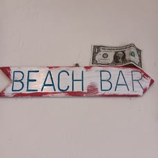 Beach Bar Sign