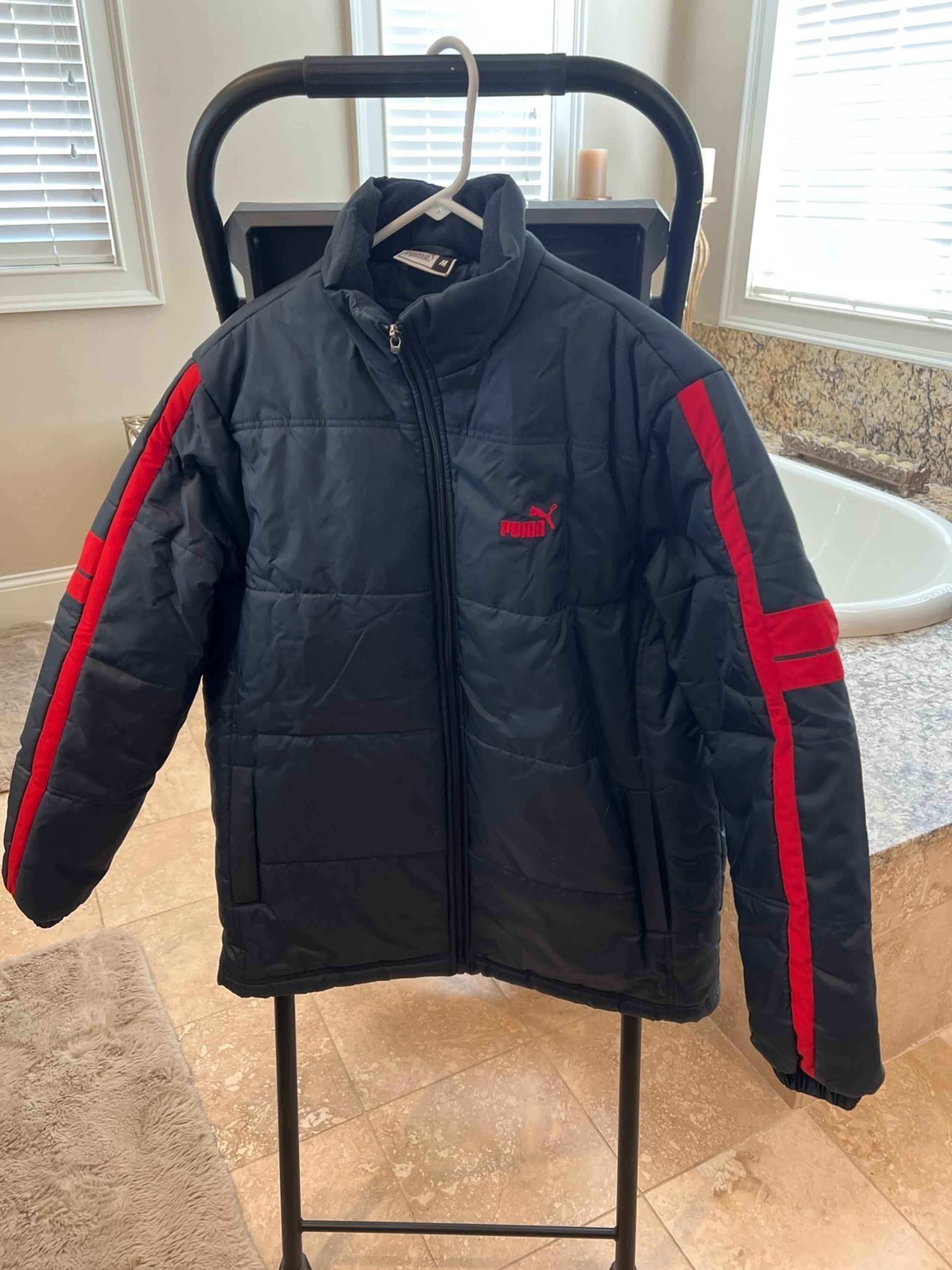 Vintage Puma Branded Men’s Jacket Size Medium