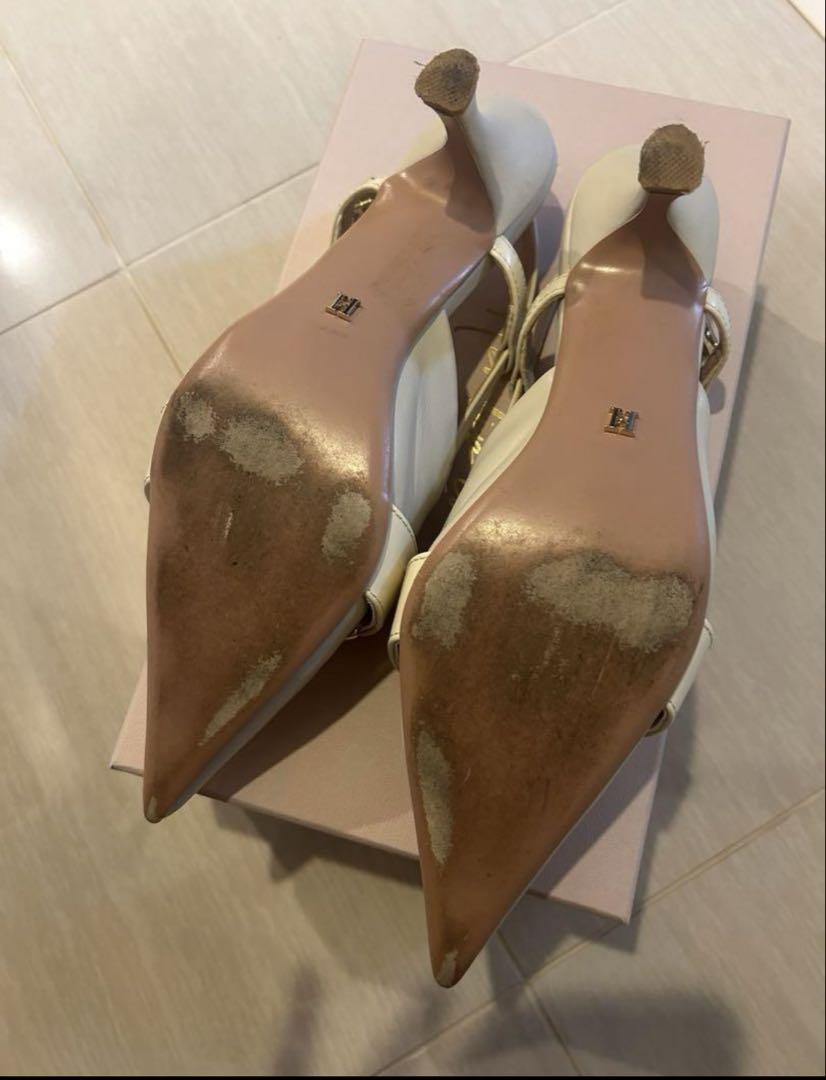 新発売 新商品 Her lip Pumps Slingback Buckle-Belted to 靴