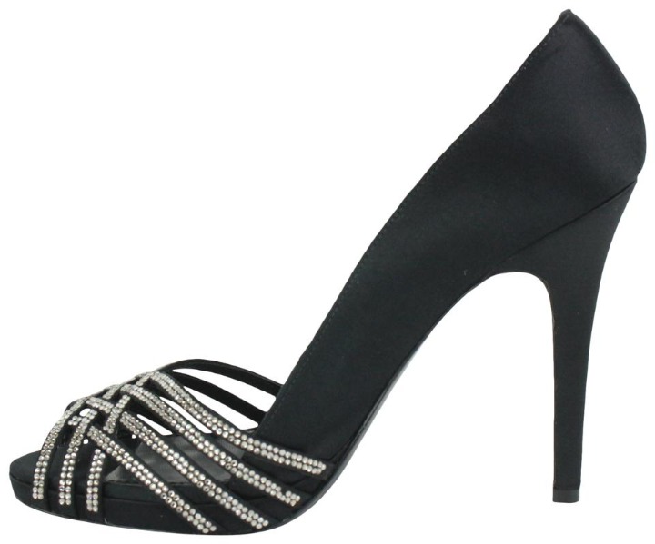 Lauren Ralph Lauren Size 8.5 Black Satin