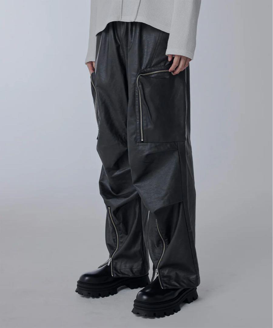 パンツ jentlouis Zip Leather Pants Zip Leather Pants – Jent Louis