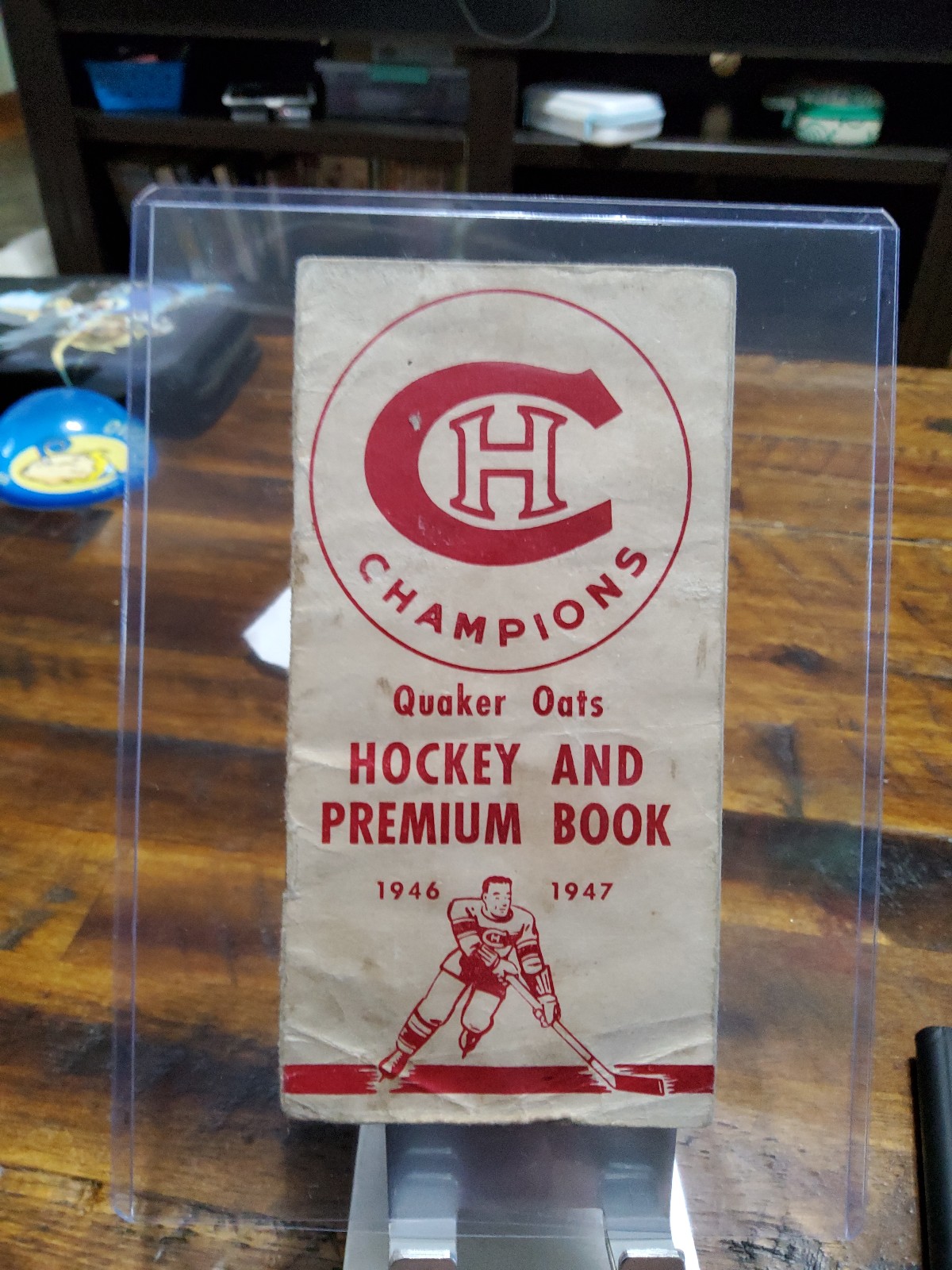 1946-47 Quaker Oats Montreal Canadiens Hockey booklet