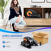 Under Desk Elliptical Machine, Ellipse Leg Exerciser for Seniors Fully Assembled