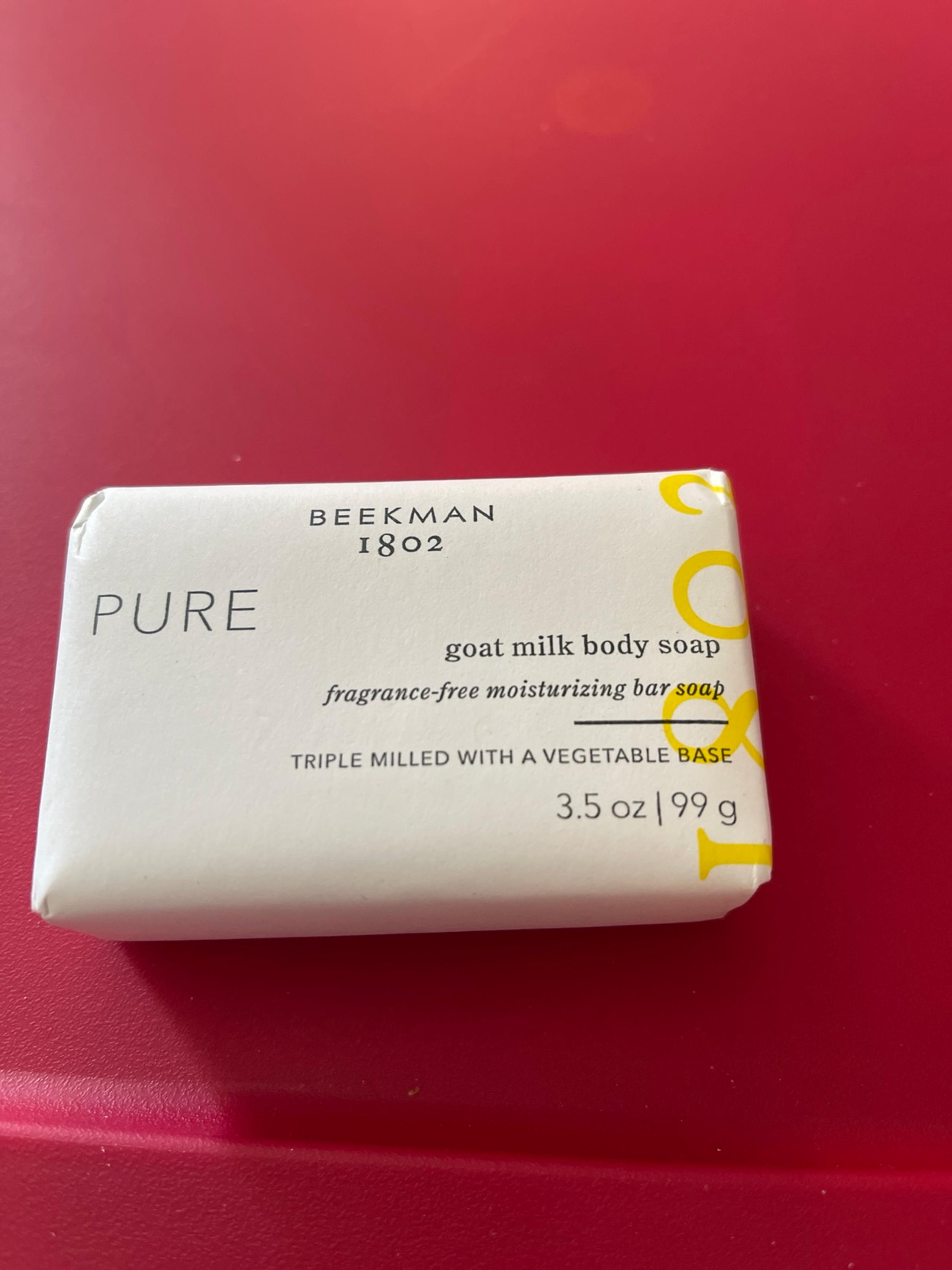 Beekman 1802: no scent bar goat milk soap S1