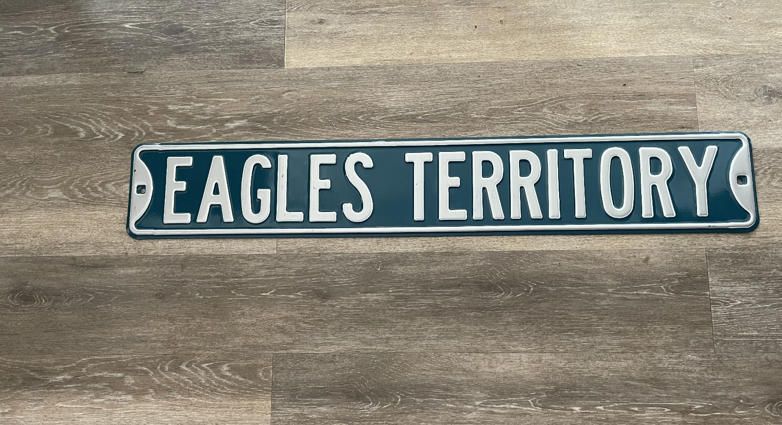 Philadelphia Eagles Metal Road Sign Street Sign Eagles Territory 36 X 6