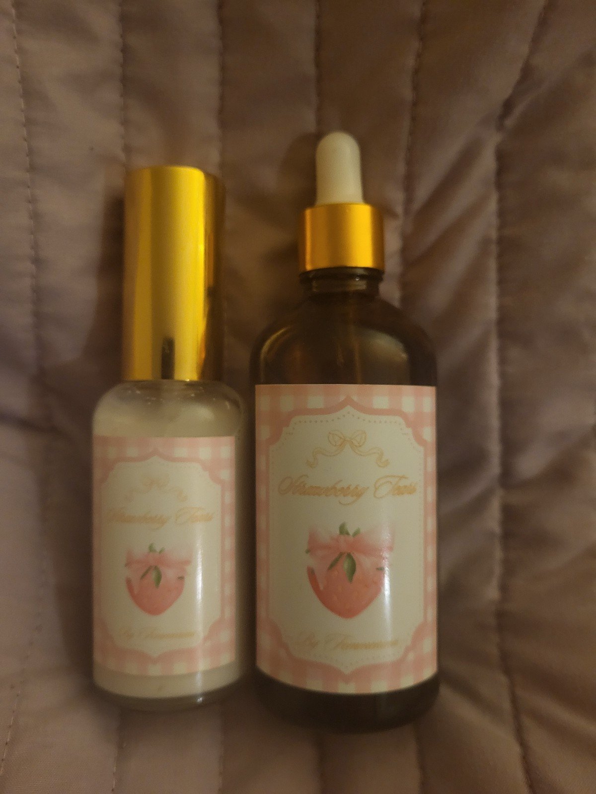 Femmenina Strawberry Tears oil & body mist. Inspired by Melanie Martinez’s Cryba