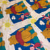 Vtg 90s Disney Winnie The Pooh and Piglet Holding Hands Twin Size Comforter!