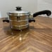 VTG Saladmaster Double Boiler Insert, Strainer/Steamer & Lid 8”