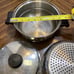 VTG Saladmaster Double Boiler Insert, Strainer/Steamer & Lid 8”
