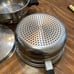 VTG Saladmaster Double Boiler Insert, Strainer/Steamer & Lid 8”