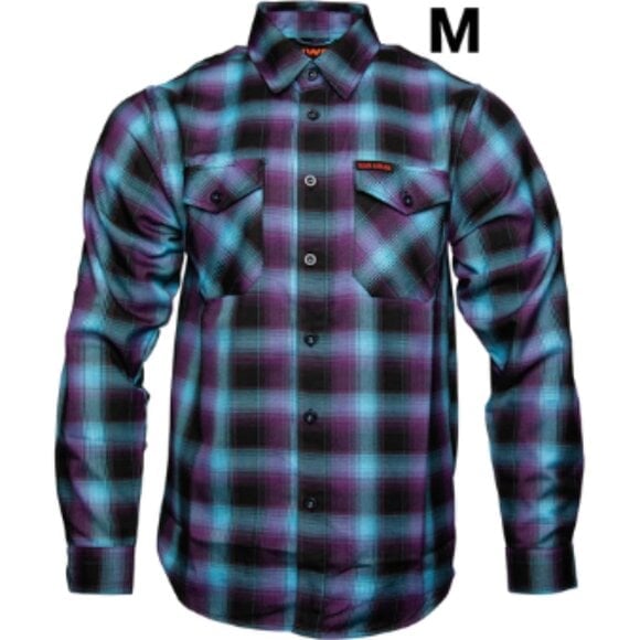 DIXXON x BLACK SABBATH PARANOID Collab Limited Edition Flannel Shirt - Men's M
