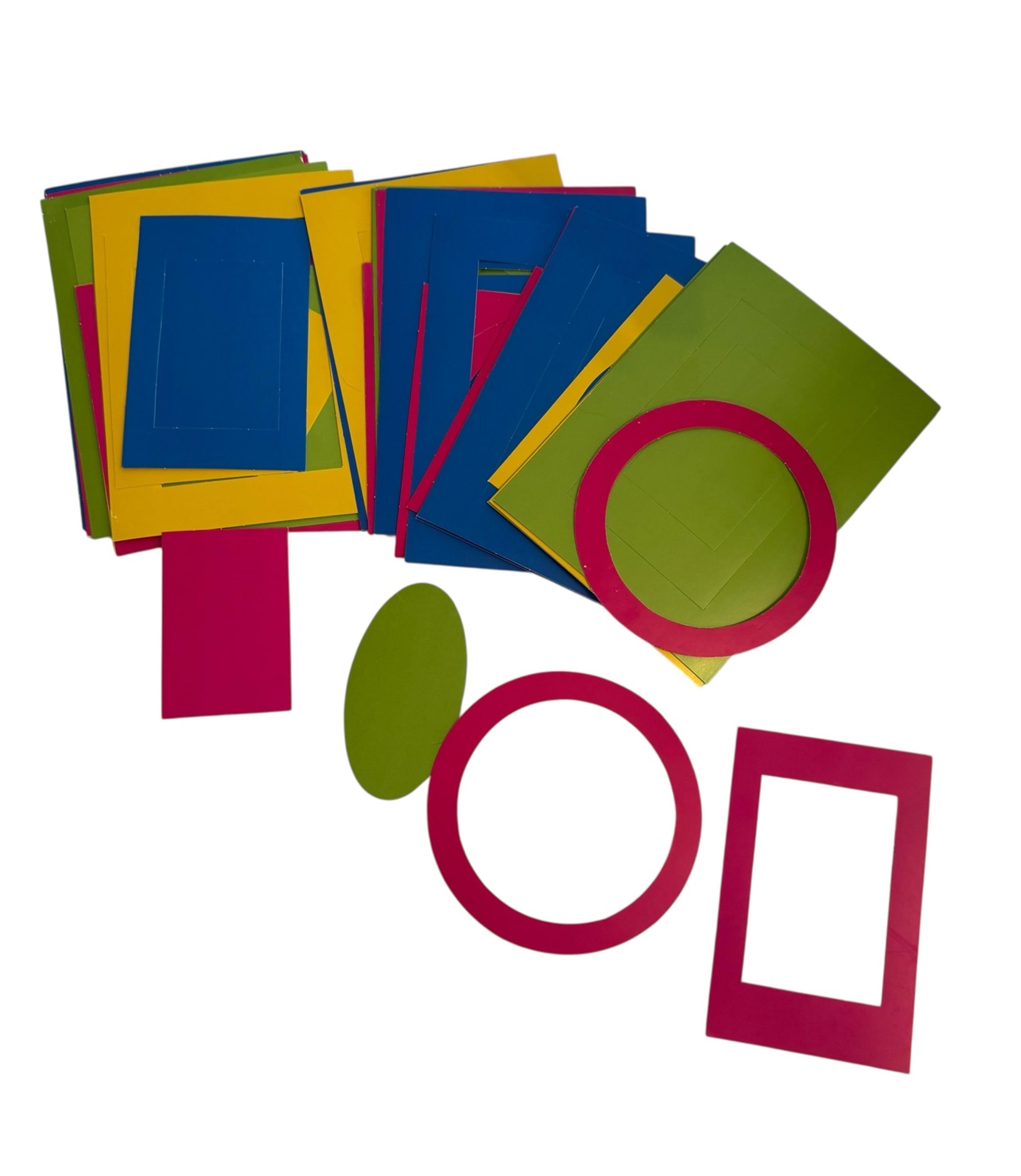 240 NEW Colorbok scrapbooking craft frames & tags