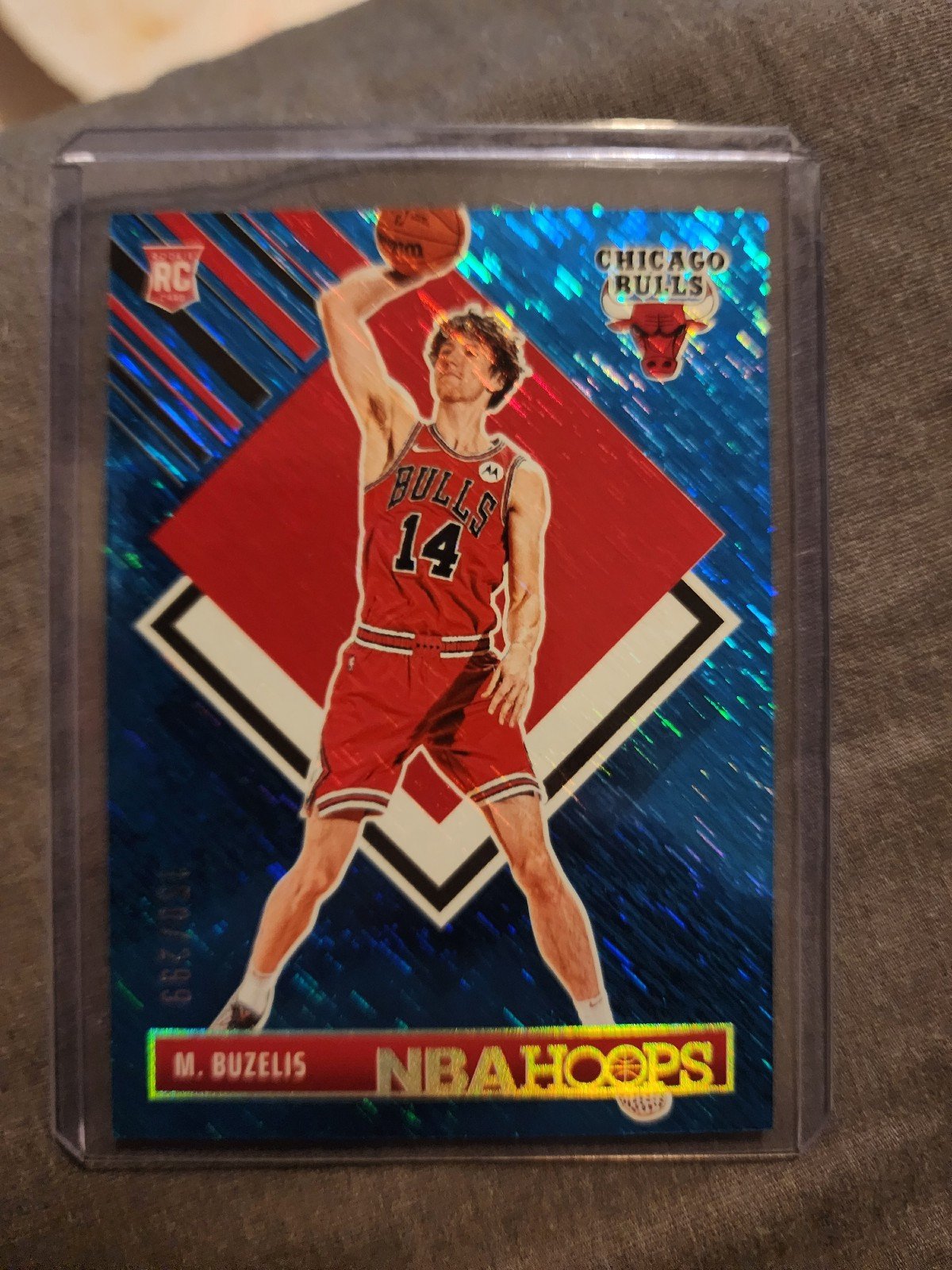 Matas Buzelis (RC Blue storm ) Tribute Card 150/299