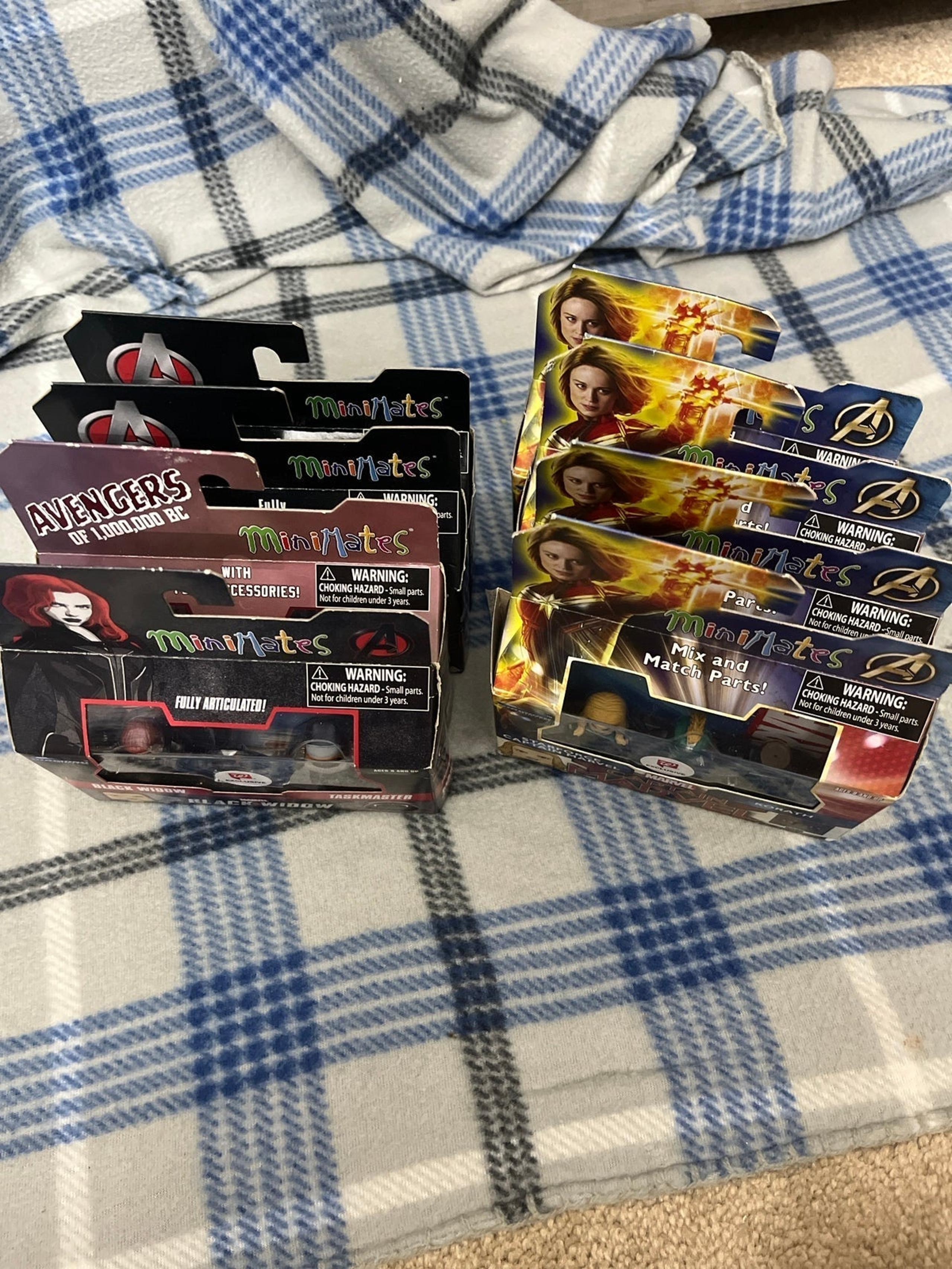MiniMates Marvel lot