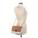 MICHAEL KORS Tina Vanilla Acorn Leather Medium Flap Shoulder Bag