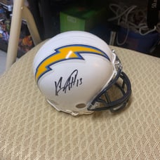 San Diego chargers Keenan Allen signed mini helmet