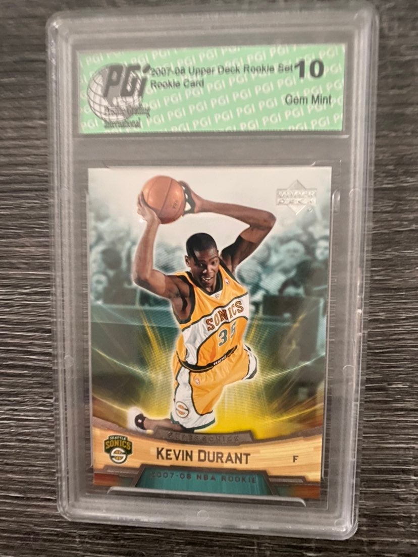 kevin durant rookie graded mint