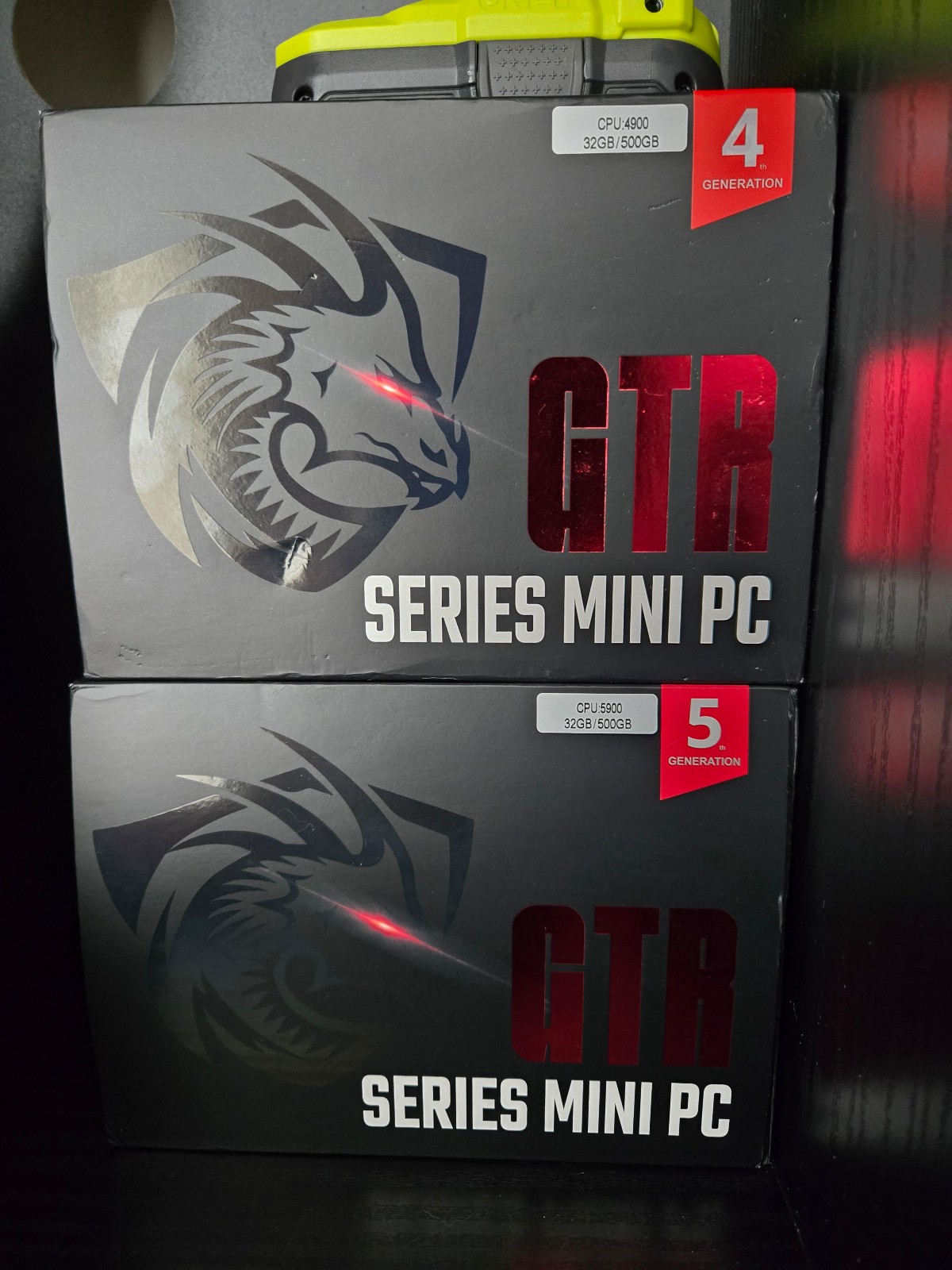 (1×) Beelink GTR5 GR9 AMD Ryzen 9 5900HX, 32GB RAM DDR4, 500GB SSD Mini PC