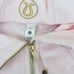 lululemon scuba full zip cropped hoodie strawberry milkshake with gold logo/NWT