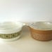 Vintage 70s Pyrex Casseroles set (2)