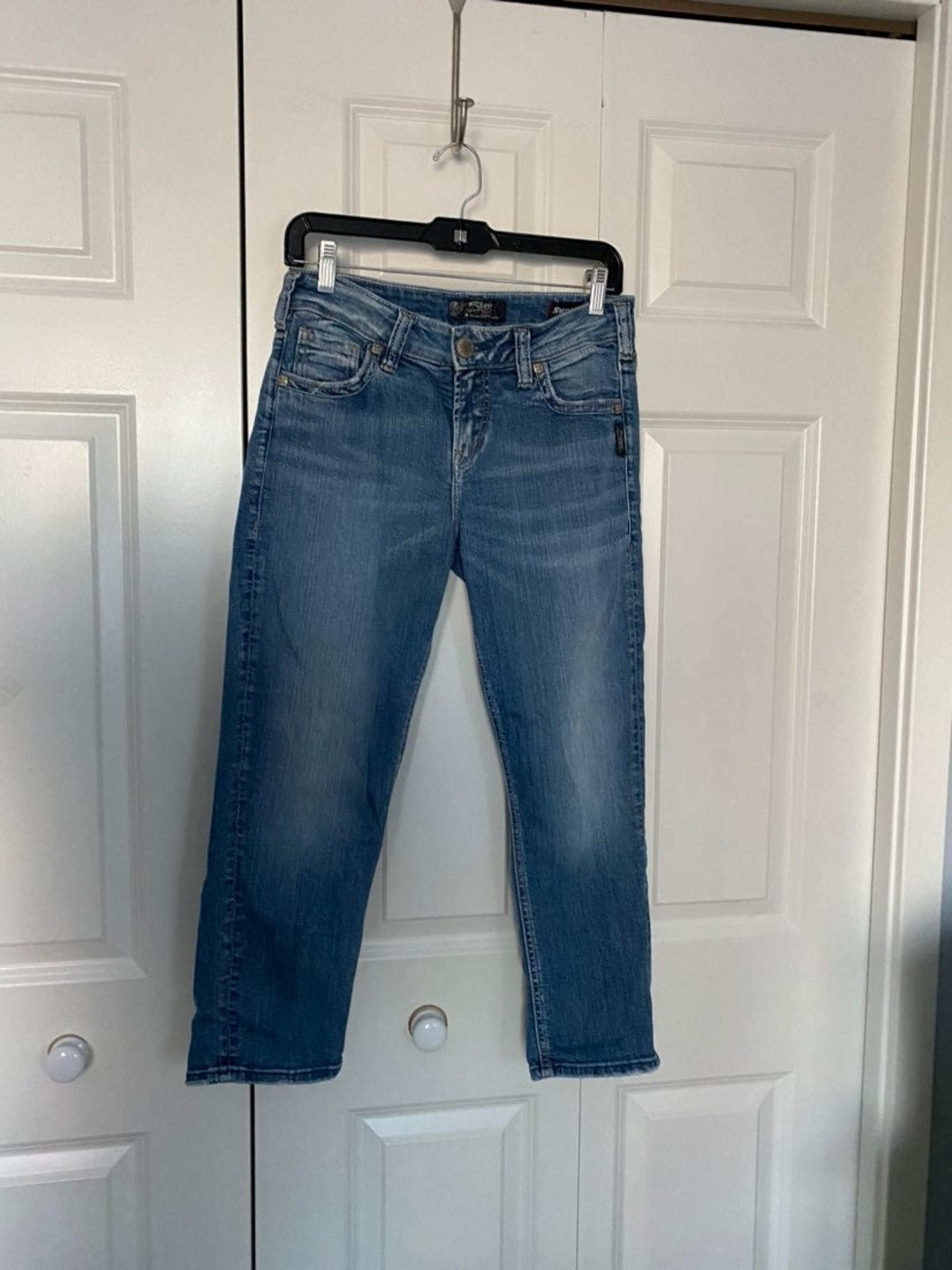 Silver jeans women high capri