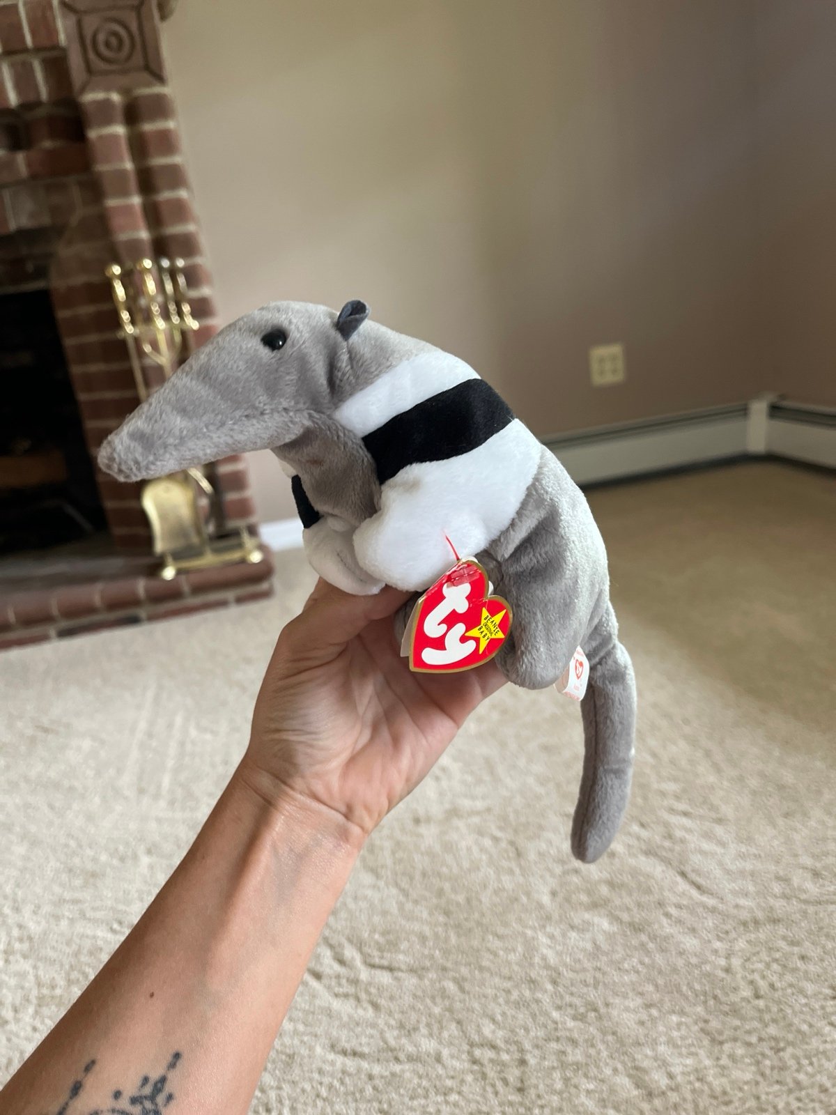 Ty Beanie Babies Ants The Anteater