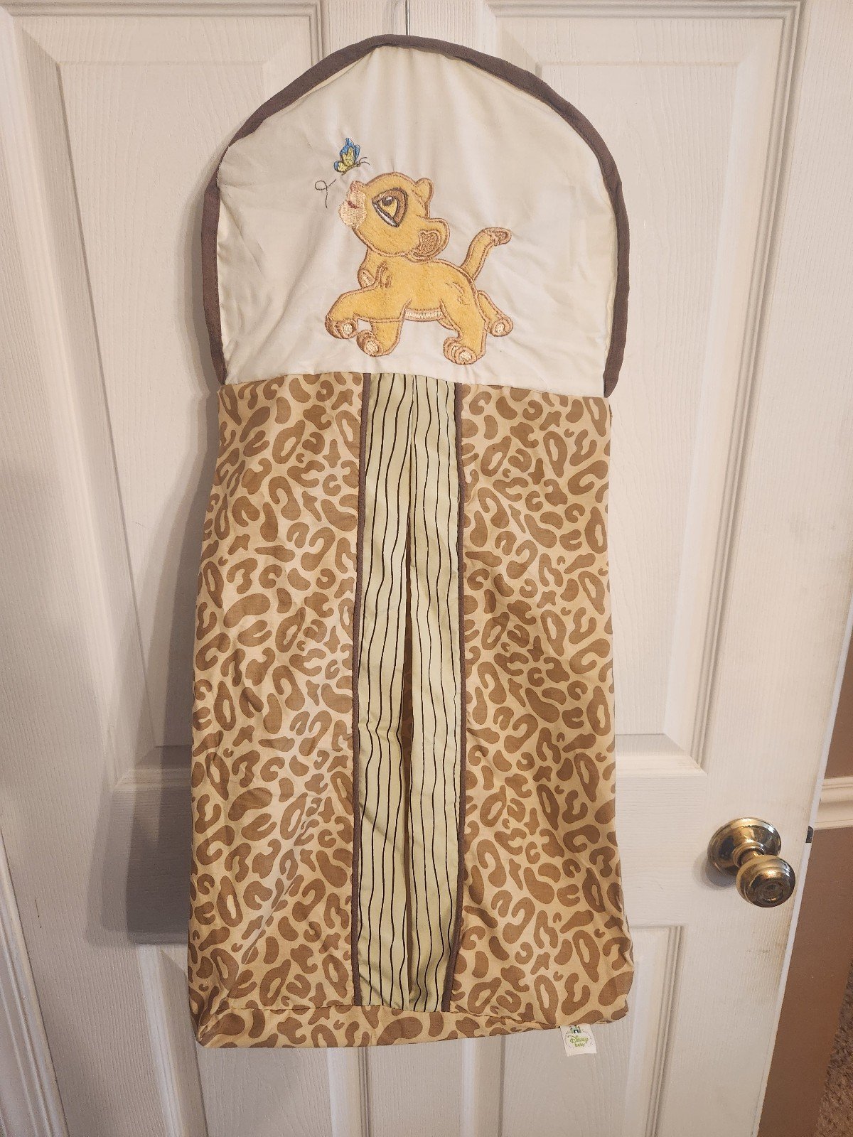 Disney Lion King Diaper Stacker Bag Wall Hanging Baby Nursery Storage