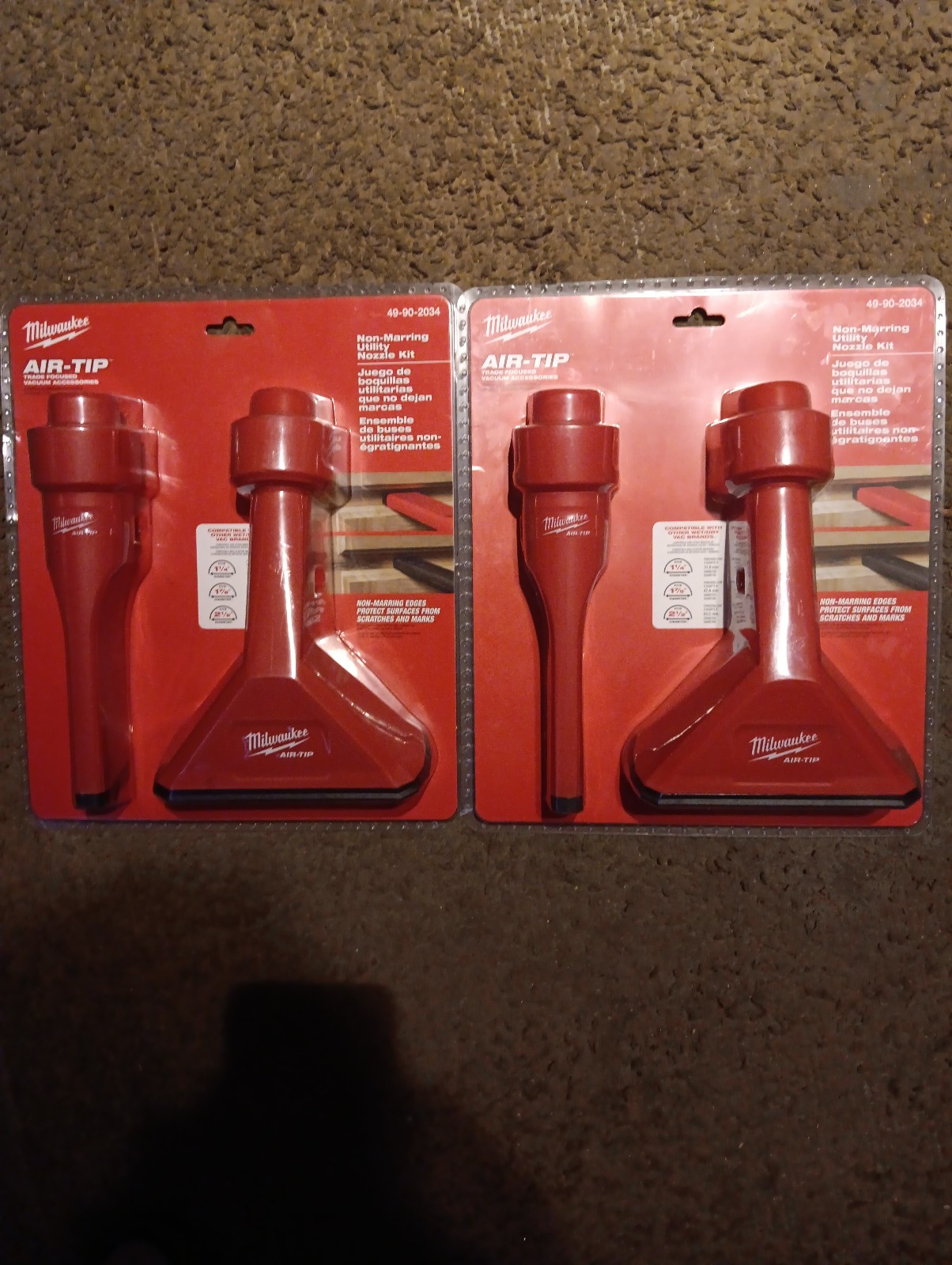Milwaukee air tip non-marring utility nozzle kit