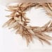 gold glitter vase or candle wreaths