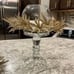 gold glitter vase or candle wreaths