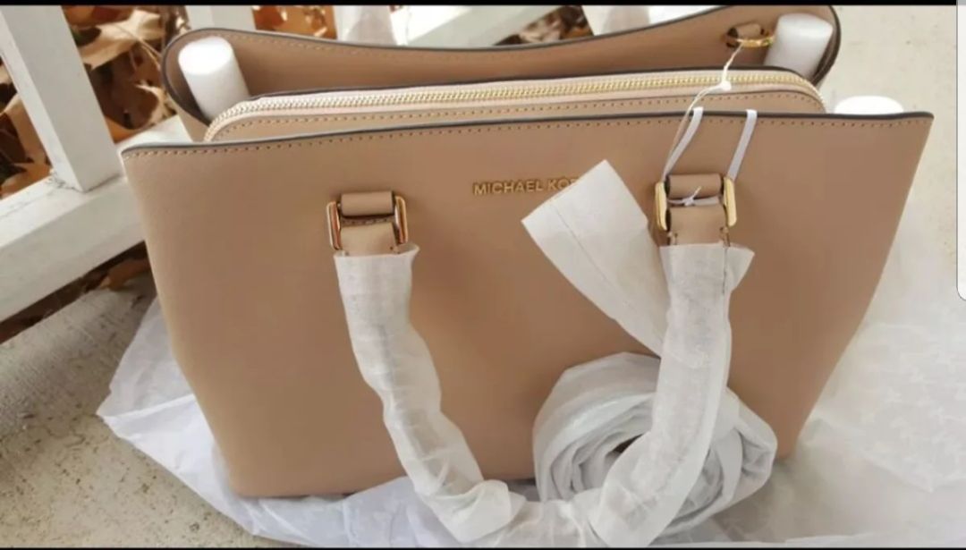 Michael Kors Savannah Large Oyster Tan