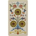 Ancient Italian Tarot 19th-Century Italian Art-Ornamented Marseilles Style