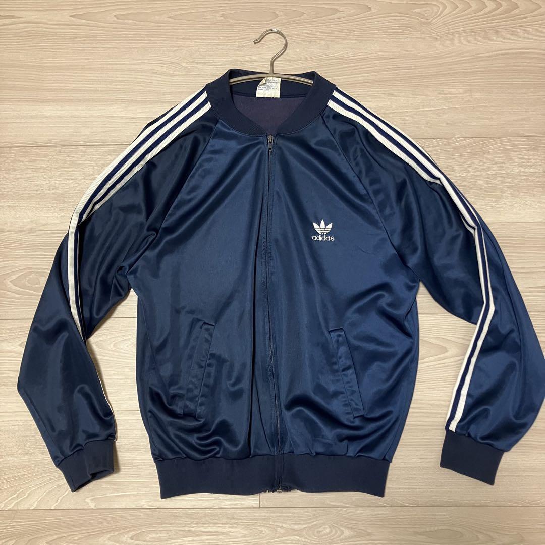 【Excellent Condition】Vintage Adidas ATP L Navy Keyloran