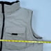 Vintage Eddie Bauer Jacket Size Large Tan Zip Up Puffer Vest Down Insulated