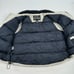 Vintage Eddie Bauer Jacket Size Large Tan Zip Up Puffer Vest Down Insulated
