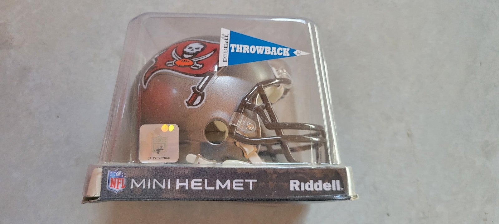 Signed Buccaneers Mini Helmet (Mike Glennon)