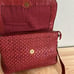 American Leather Co. Heritage Leather Summers Woven Crossbody - a664482