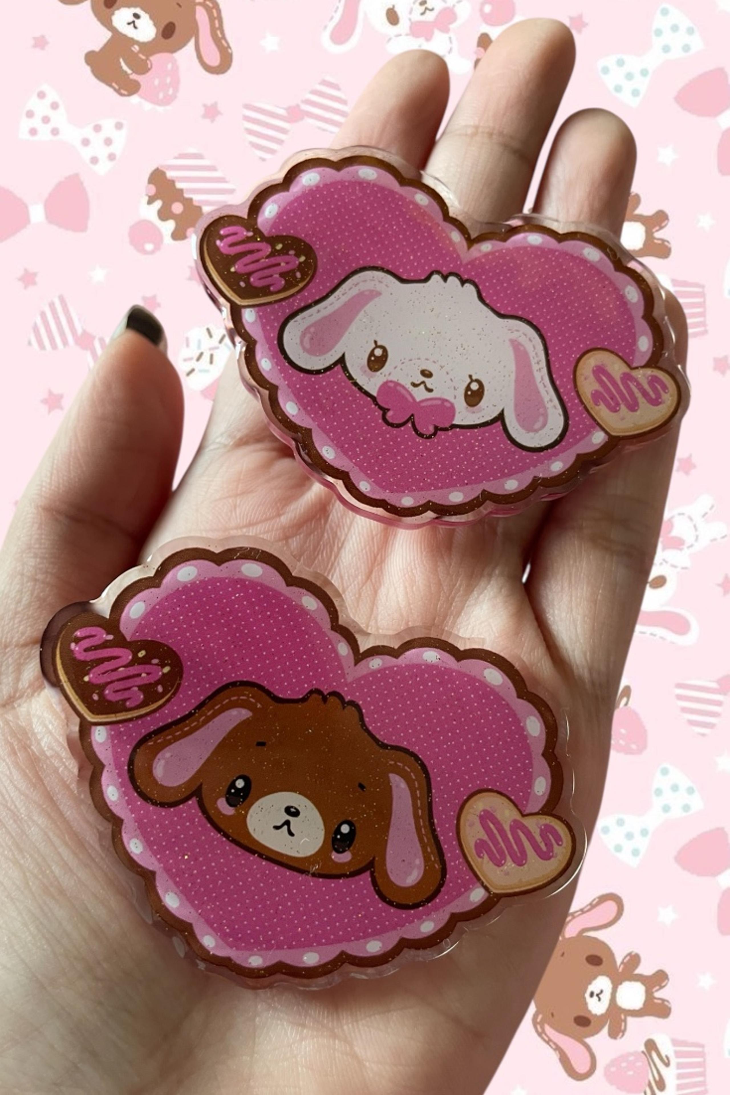 Sugarbunnies hair/bag clips