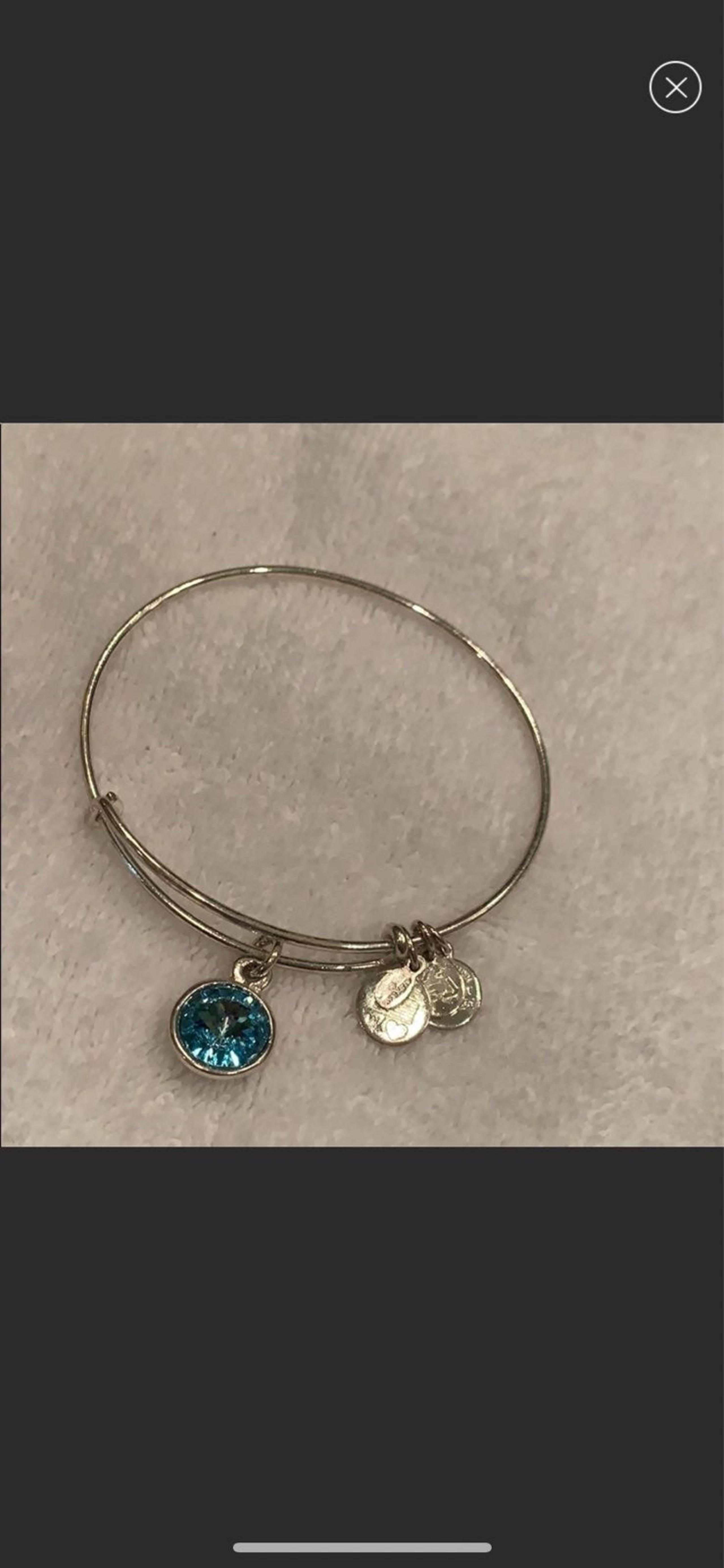 Alex and Ani Bracelet Birthstone Charm
