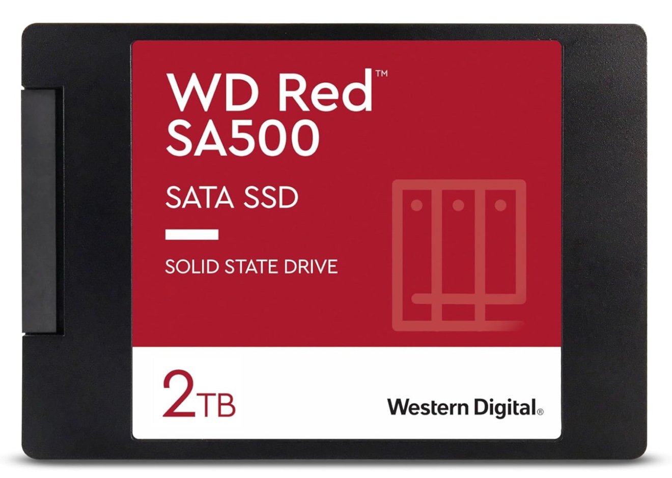 Western Digital 2TB WD Red SA500 NAS 3D NAND Internal SSD - SATA III 6 Gb/s, 2.5