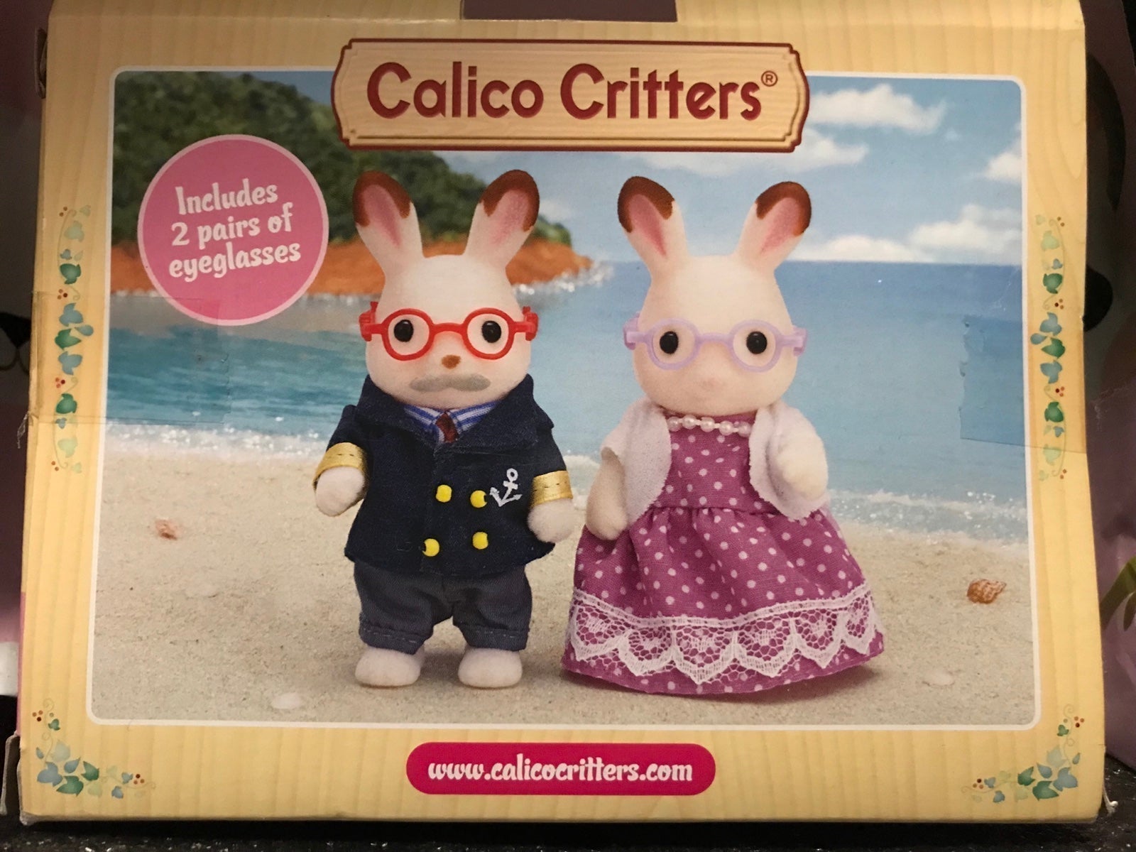 CALICO CRITTERS HOPSCOTCH RABBIT GRANDPARENTS (812)