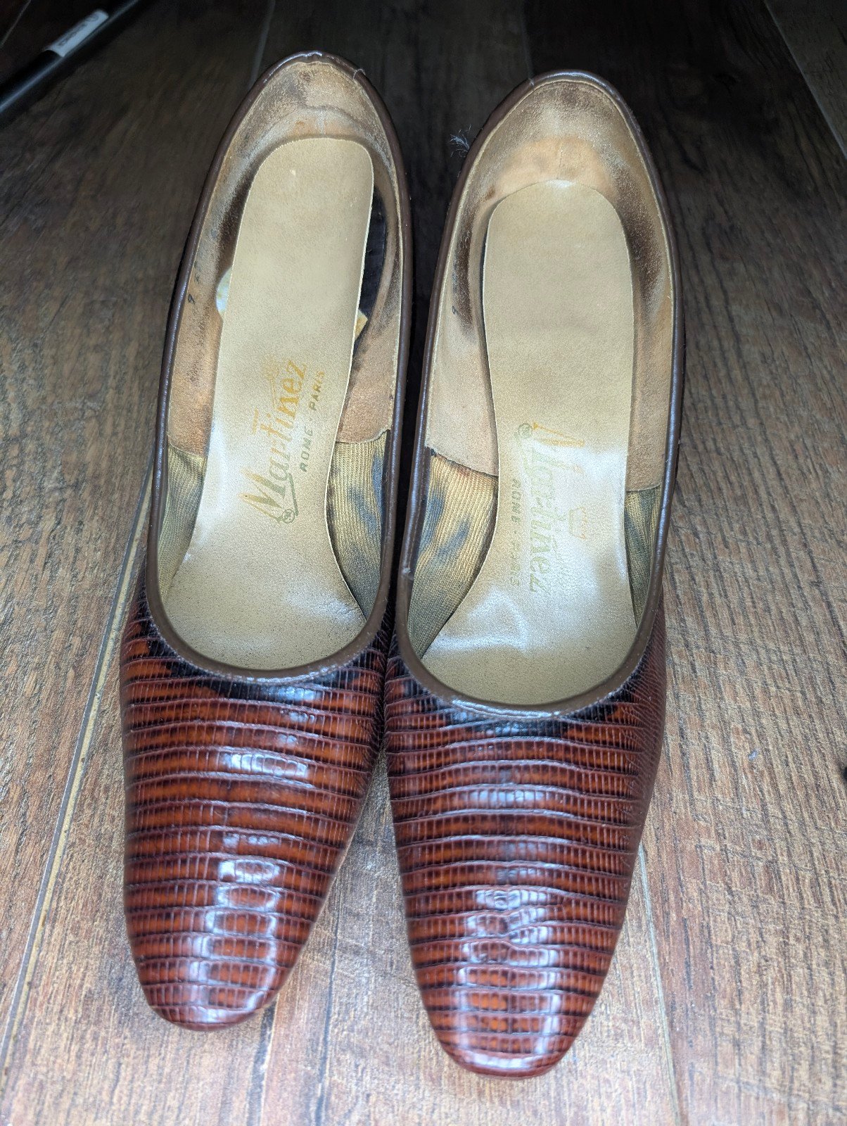 1950's Martinez brown size 9