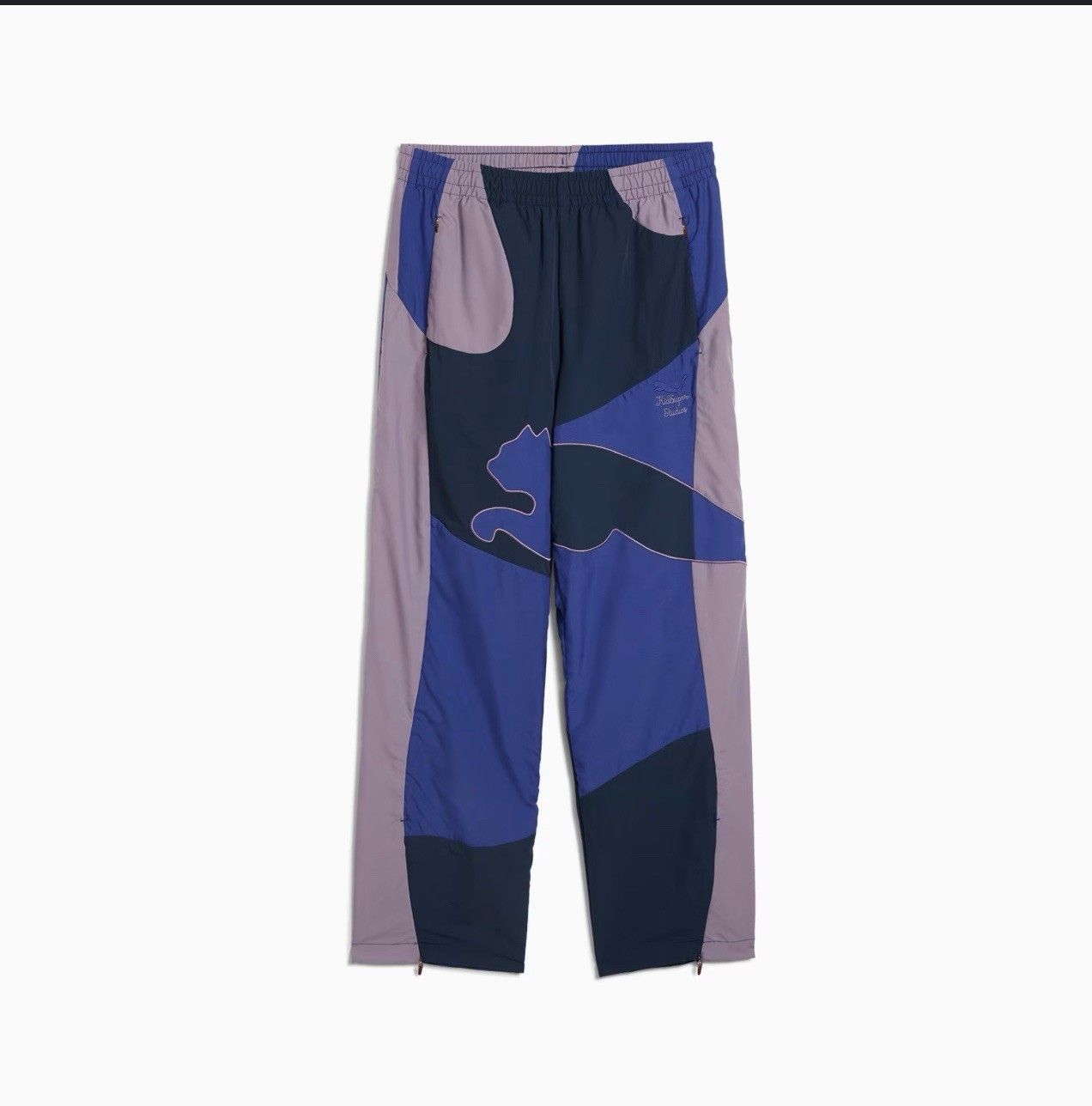 PUMA x KIDSUPER Men Cellerator Track Pants Lapis Lazuli Size XXL Sportswear
