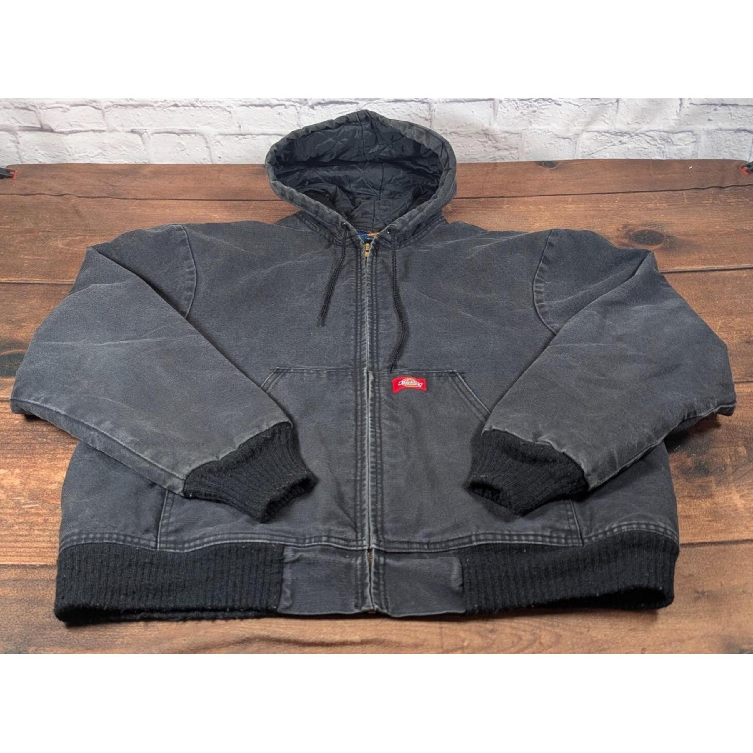 Vintage 90s Dickies Workwear Navy Large Detroit Jacket some Signs of wear