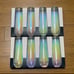 NWT Two Sets of Iridescent Champagne Flutes - 8