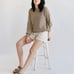 It is well LA linen shorts