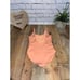 Onia Kelly Scoop Back Swimsuit Size XL Orange peach color - hard to find color