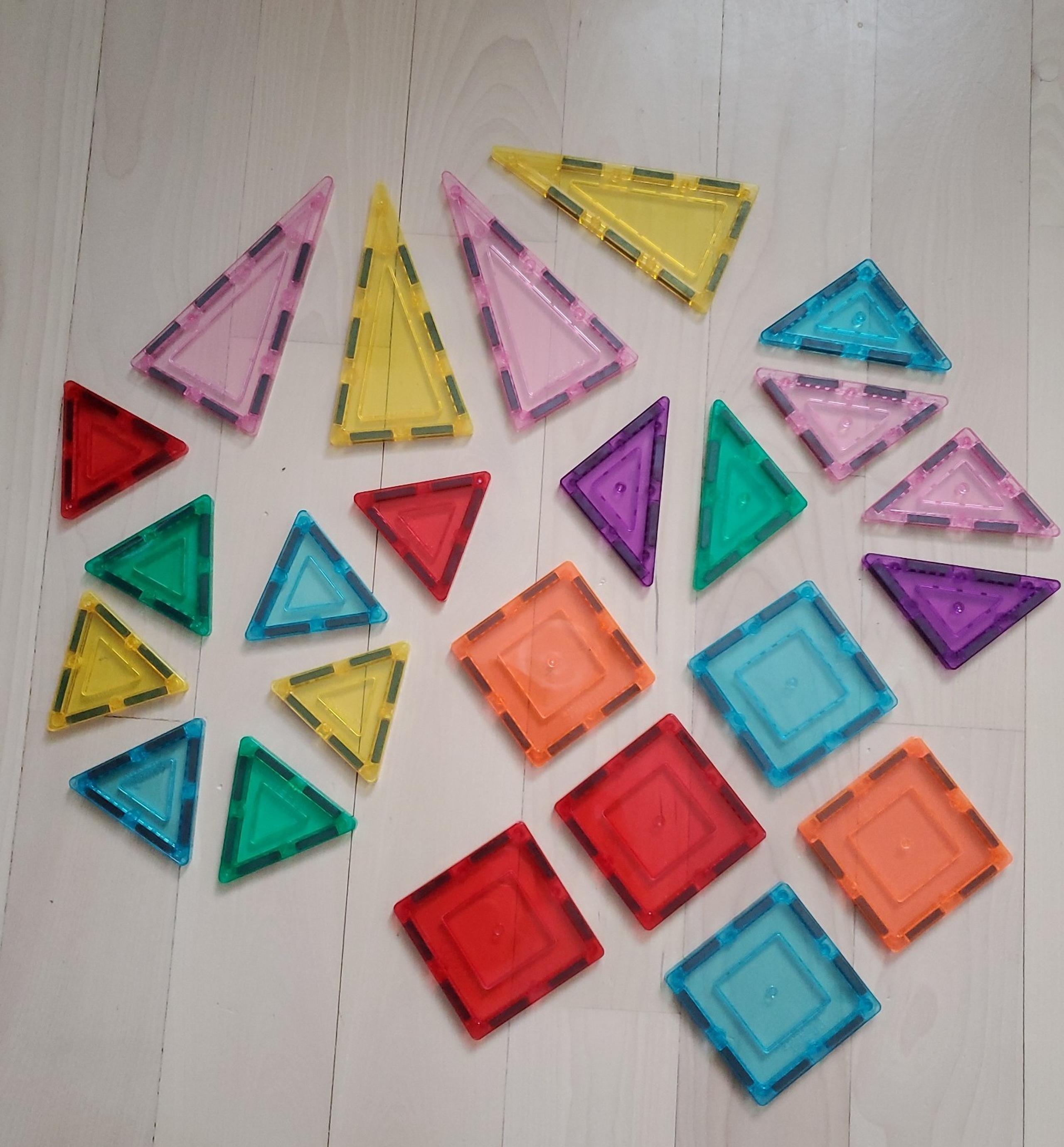 Picasso tiles magnetic tiles 24 set