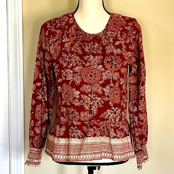 Veronica Beard Kester Floral Blouse